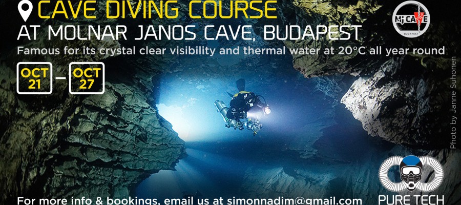 Cave Diving course in Budapest